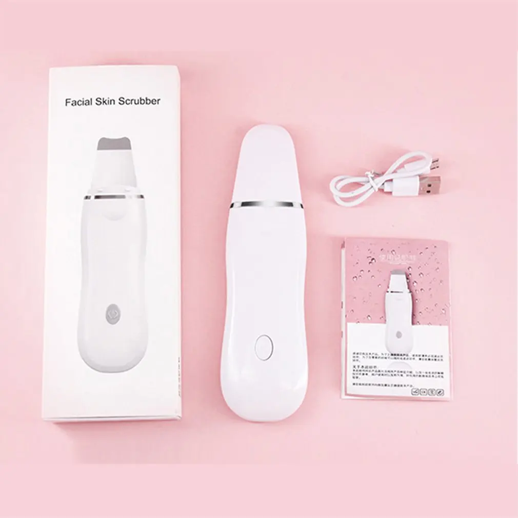 

Ultrasonic Cleaning Massager For Face Skin Care Pimple Blackheads Remover Cleaner Tool Scrubber Peeling Cavitation Machine