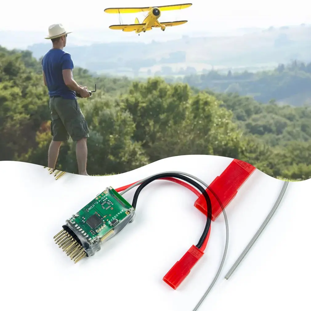 6 канальный мини приемник встроенный 15A 2 3S безщеточный ESC Поддержка S FHSS протокол