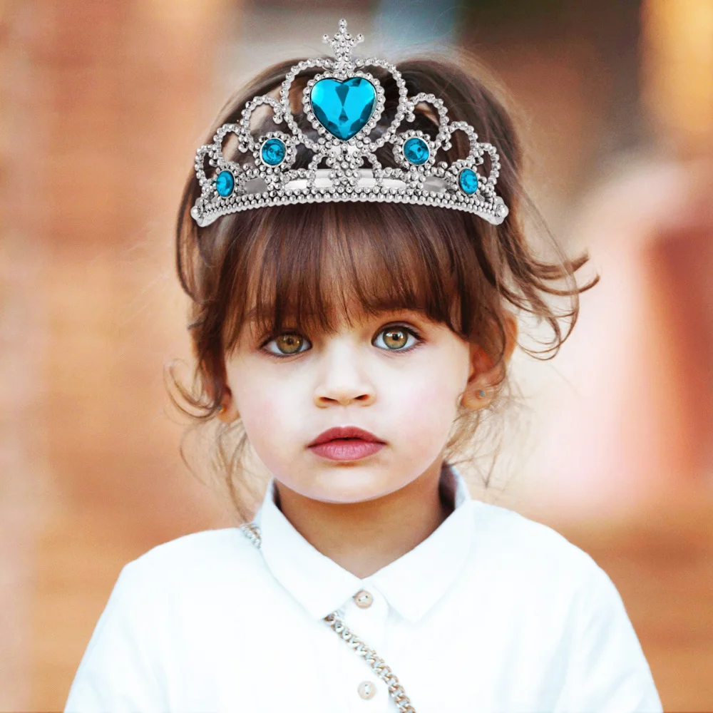 5 шт. Детские тиара Набор с короной платье для девочек вечерние аксессуары