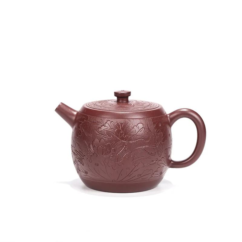 

Yixing purple clay teapot famous handmade teapot