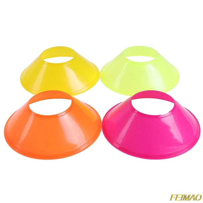 

10pcs Soccer Training Sign Dish Pressure Resistant Cones Marker Discs Marker