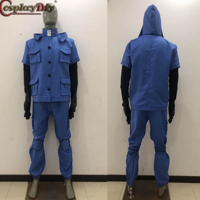 CosplayDiy классная комната убийц шиота Нагиса Косплей Костюм Мужчины Женщины Синий