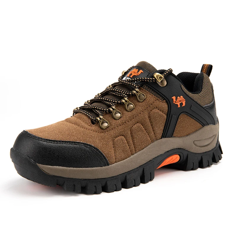 Кожаные походные кроссовки size36-47 для мужчин и женщин дизайнерская обувь кемпинга