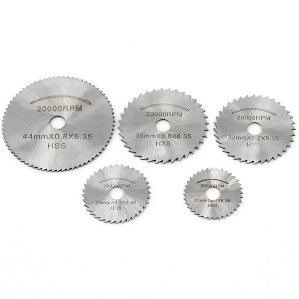 

7pcs set Mini HSS Circular Saw Blade Rotary Tool For Metal Cutter Power Tool Set Wood Cutting Discs Drill Mandrel Cutoff