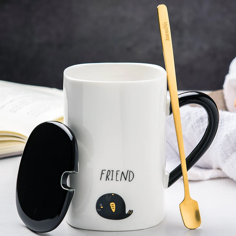 Большая Керамическая кофейная кружка с ананасом белые кружки надписью