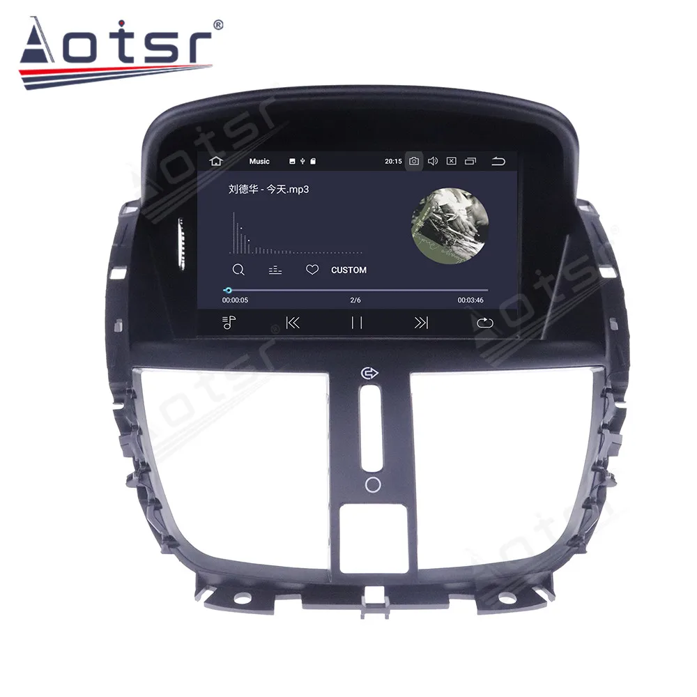 

Carplay Multimedia Stereo Android 10 Player For Peugeot 207 2008-2010 2011 2012 2013 2014 GPS BT Audio Radio Receiver Head Unit