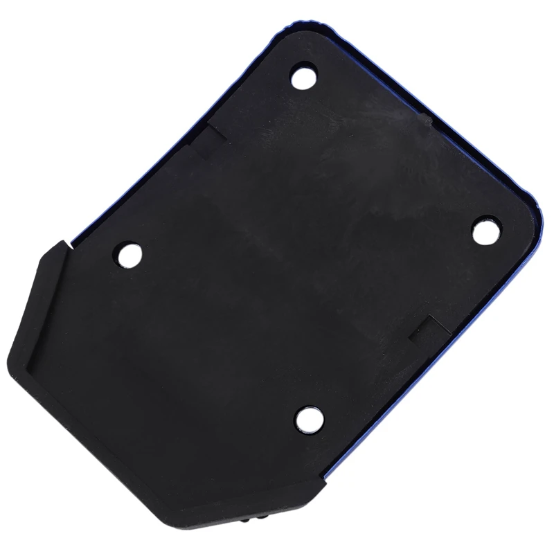 

3 Pcs Black Blue Plastic Metal Nonslip Pedal Cover Set for Car