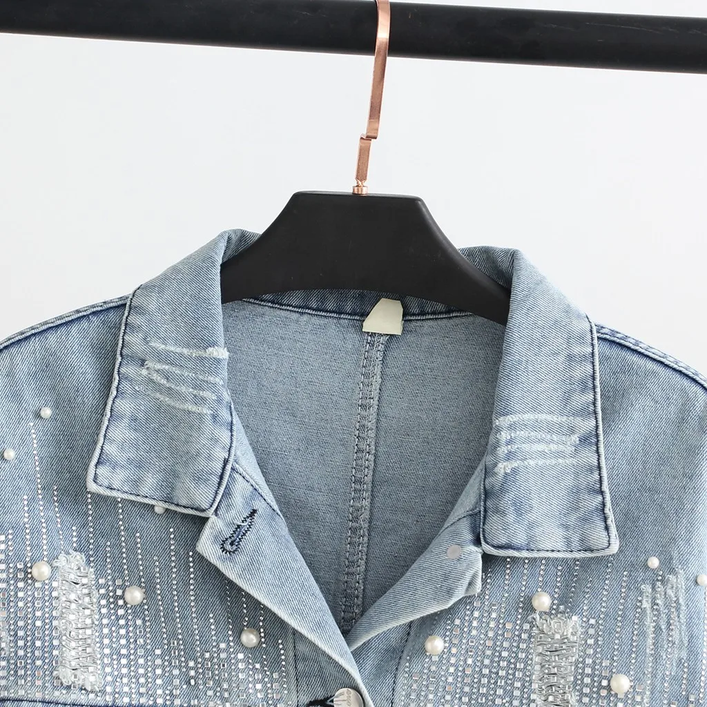 Зимние пальто женские куртки свободные винтажные потертые ветровки джинсовая