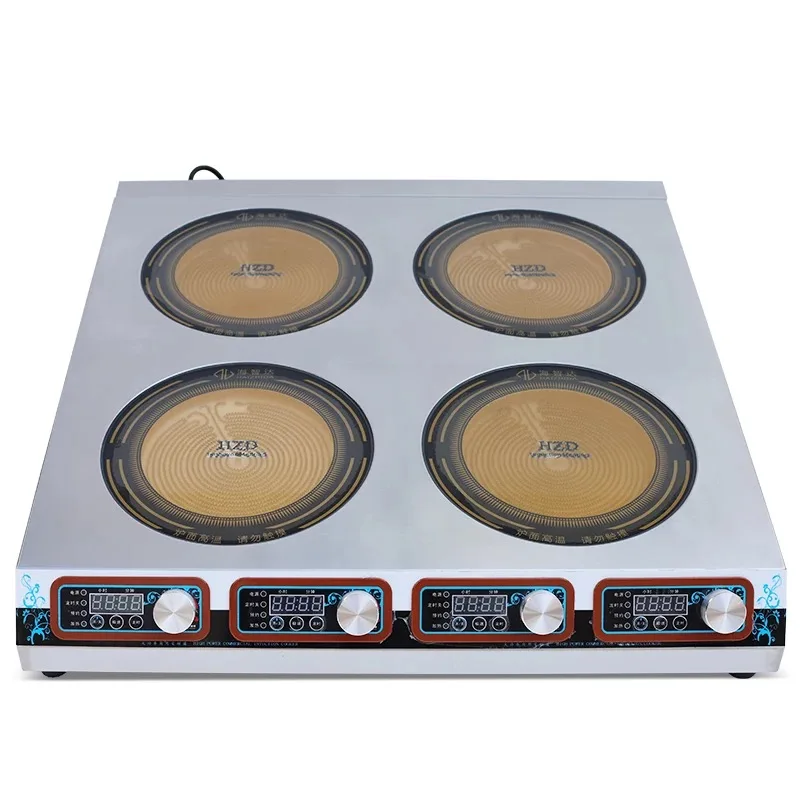 

high quality 220v portable 4 burner electric induction cooker 2000w electric for commercial kitchen appliance