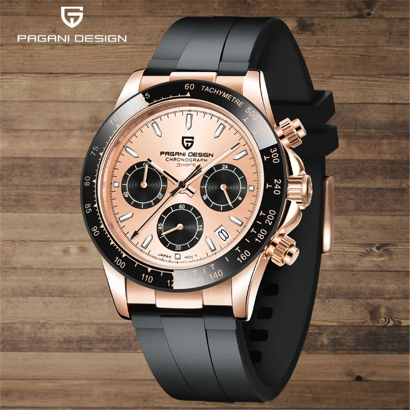 

Pagani Design 2021 Luxury Automatic Date Timing Mode Elegant Quartz Watch Classic relogio masculino