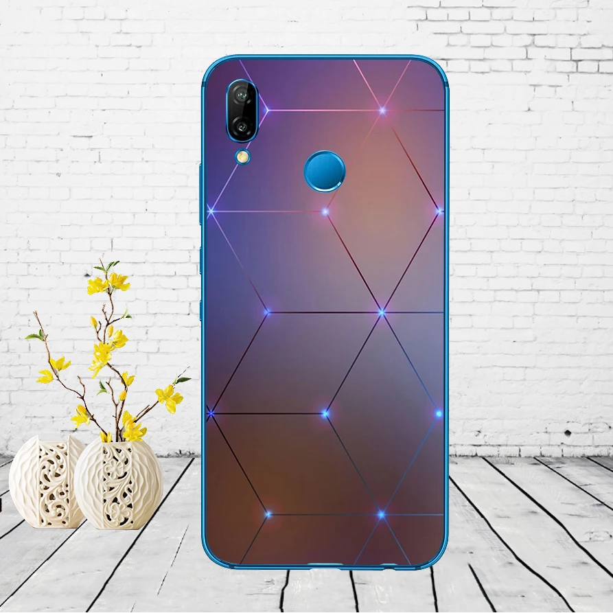 Huawei P20 Lite чехол 5,84 дюйма huawei P20 Lite мягкая резина, термопластичный полиуретан силиконовый чехол для телефона huawei P20 Lite чехол для сумки - Color: G8