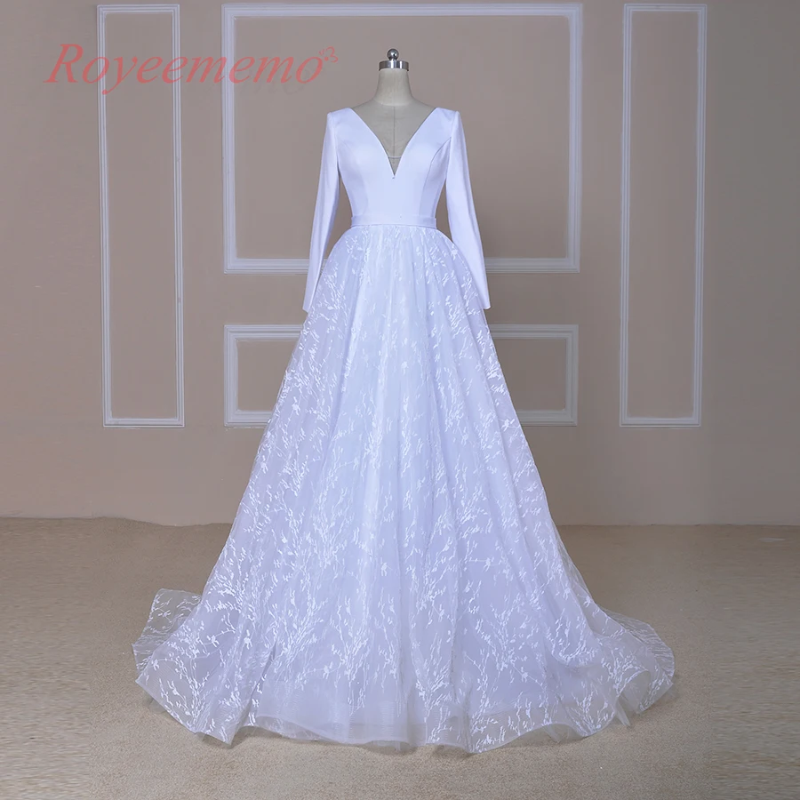 Дешевые Свадебные платья на продажу простые свадебные заказ Прямая поставка с