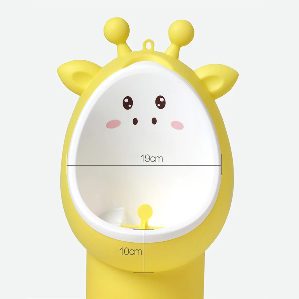 Детский унитаз тренировочный настенный писсуар с животными для детей