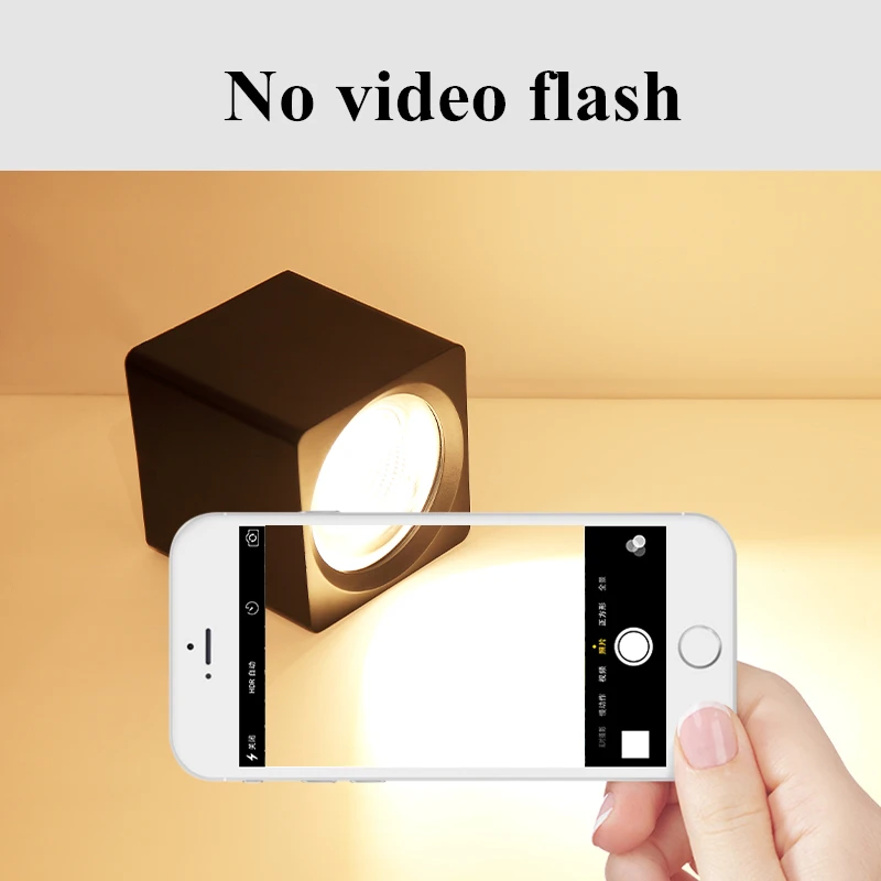 $11.09 Surface square dimmable COB LED downlight 7W 12W 20W 30W LED ceiling spotlight AC85~265V LED surface light indoor lighting