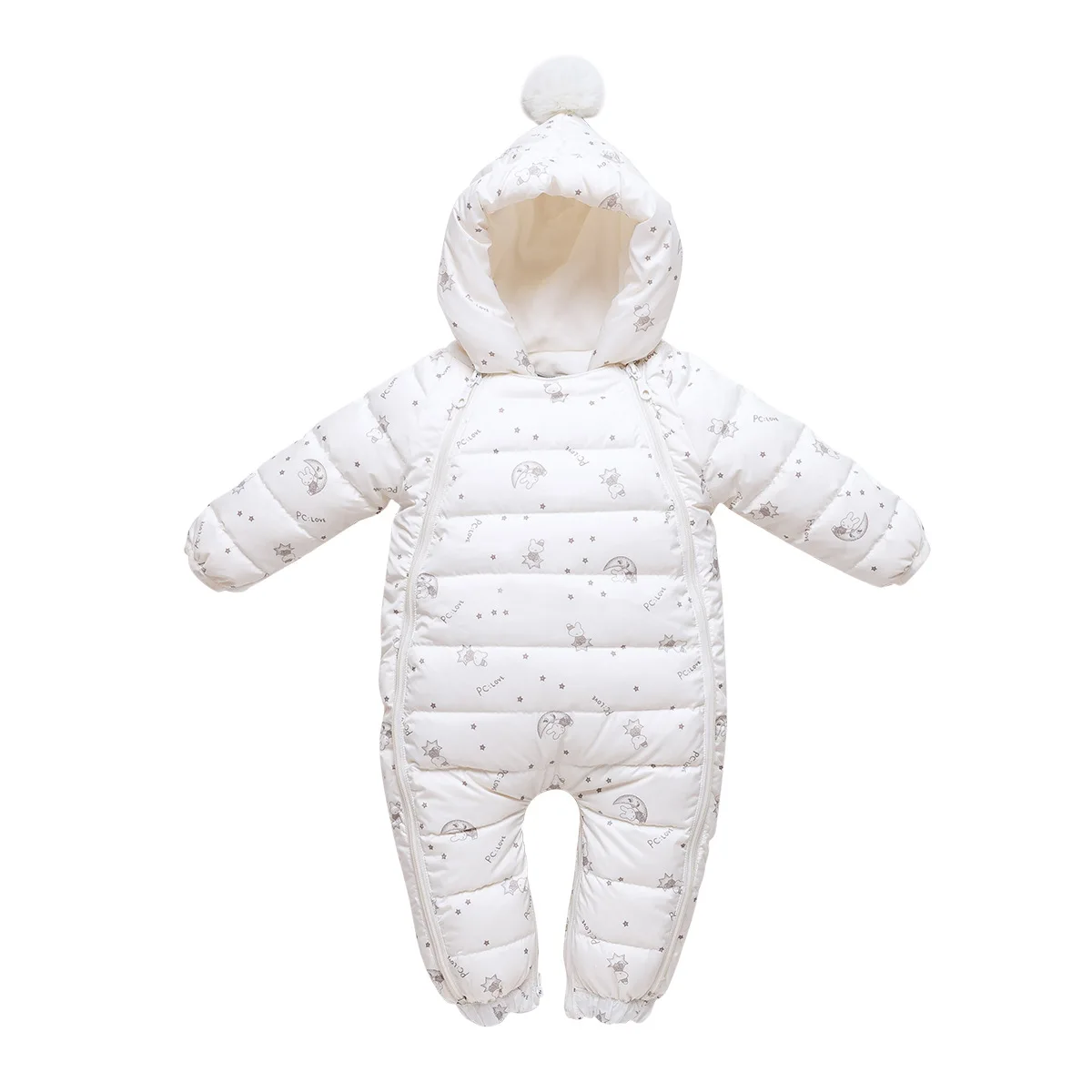 

Baby Down Jacket Winter Outing Down Jumpsuit Winter Thick Warmth Baby Snow Wear for 0-1 Years Old