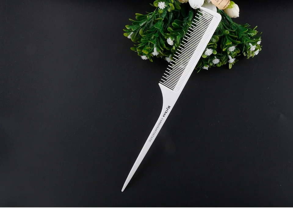 Парикмахерская расческа для филировки волос термостойкая салонная Обрезка