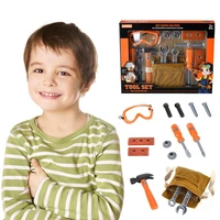 pretend play construction toy series kids learning tool kit for home diy and woodworking