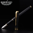 Ручка перьевая Hero 5020 полностью металлическая, с чернилами