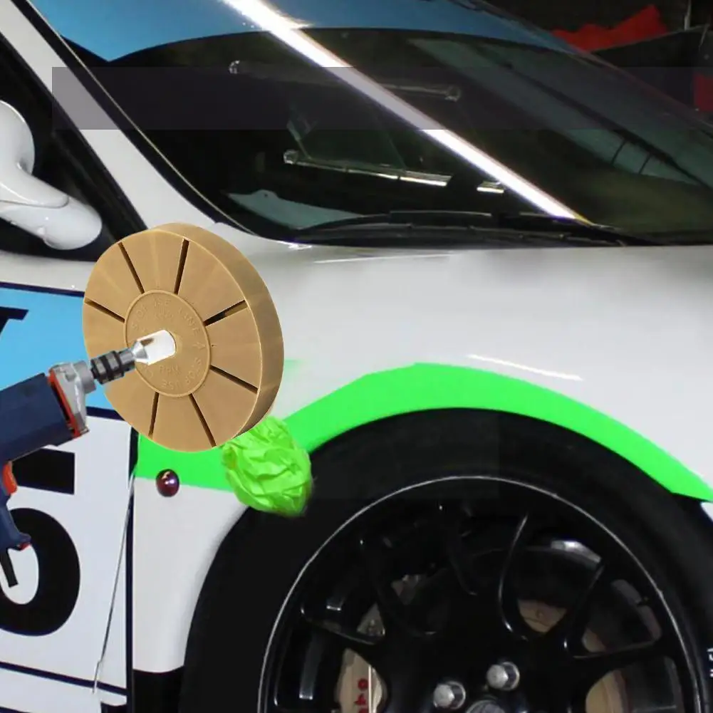 

3.5 inch 87MM Universal Rubber Eraser Wheel For Remove Auto Repair Sticker Paint Car Degumming Adhesive Glue Pneumatic Tool N6X0