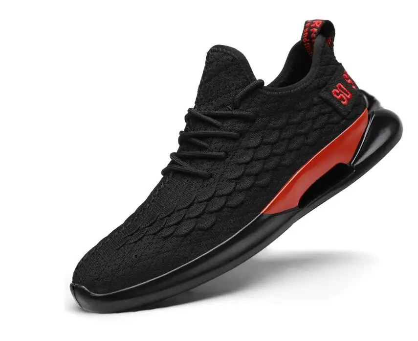 Кроссовки мужские сетчатые без шнуровки дышащие удобные лоферы Повседневная