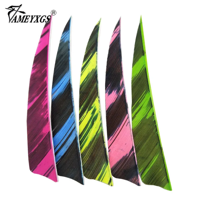 Стрелы для стрельбы из лука набор 20 стрел 4 дюйма с перьями правшего крыла