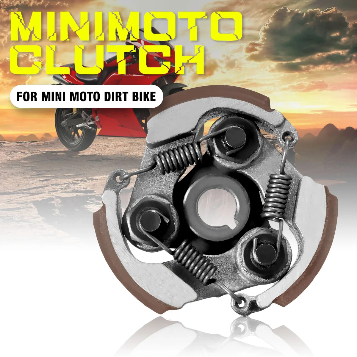 

Центробежная муфта для мини-мотоцикла 47cc 49cc, двухтактная, 75 мм
