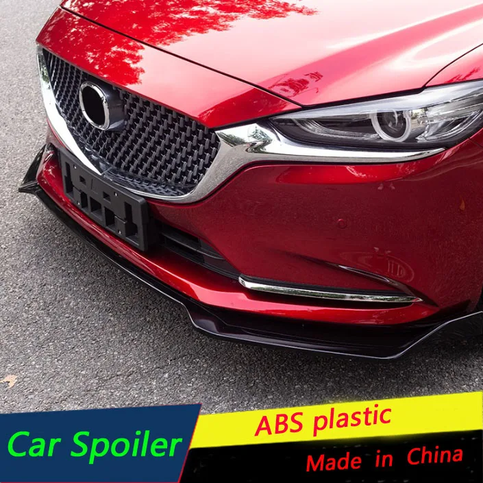 Для Mazda 6 Atenza передний бампер диффузор задний спойлер Подходит 2020 новый