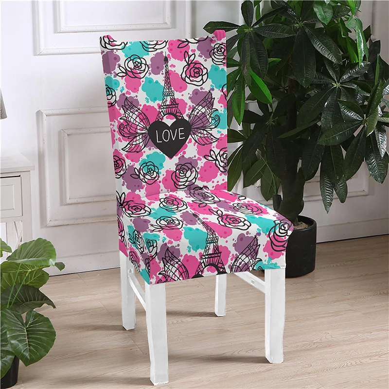 Подгоняемый чехол для кресла спандекс чехлы на стулья стола протектор Чехлы
