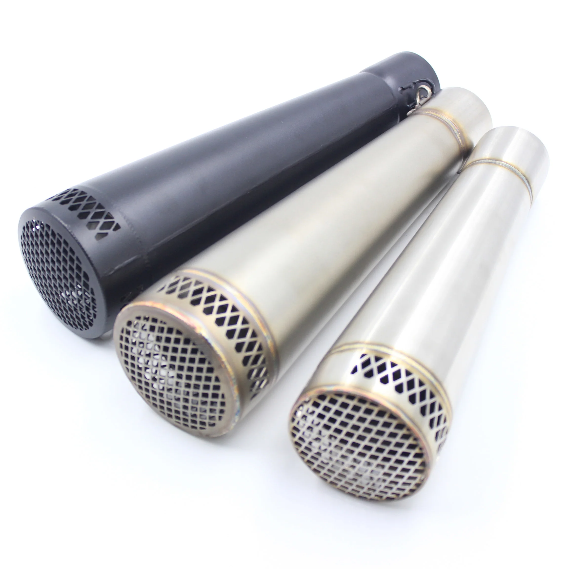 Akrapovic выхлопная 51 мм Универсальная труба мото из нержавеющей стали