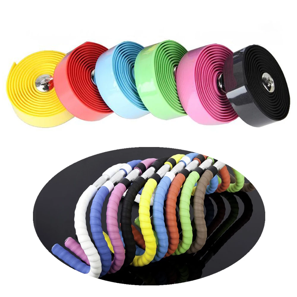 2 шт. лента на руль велосипеда нескользящая впитывающая пот|Обмотка для руля| |