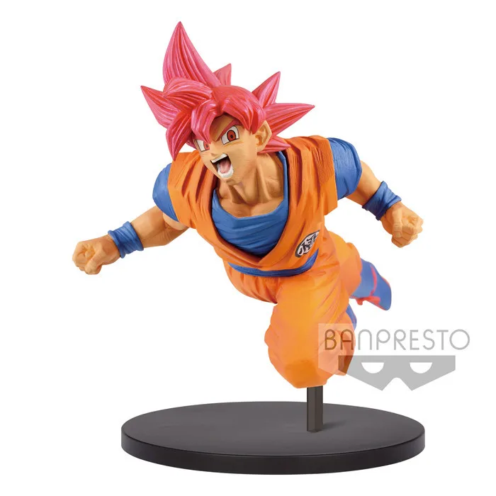 Оригинальный Драконий жемчуг Z DBZ FES9 боевой Бог красный Гоку малыш фигурка