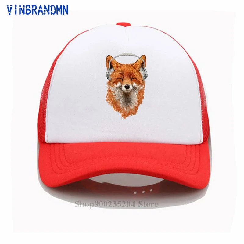 

The Musical Fox unisex Baseball caps Rock Music Kawaii Hip Hop Foxy hat Cool streetwear fox Fashion hat Death Metal apparel hats