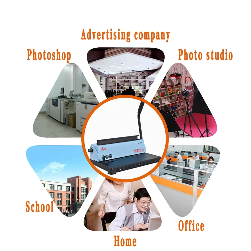 Большие размеры 34 квадратное отверстие машина для проволочного бандажа TD 130
