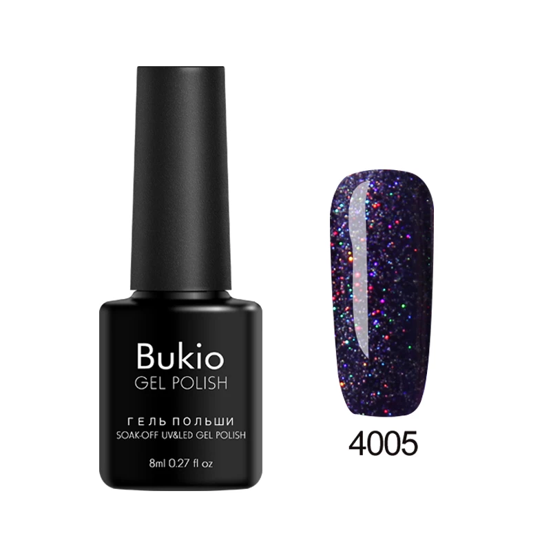 4005 Bukio неоновый Блестящий Гель-лак для ногтей долговечный замачиваемый стойкий УФ-Гель-лак Полупостоянный Счастливые цвета 19 цветов 8 мл - Цвет: 4005