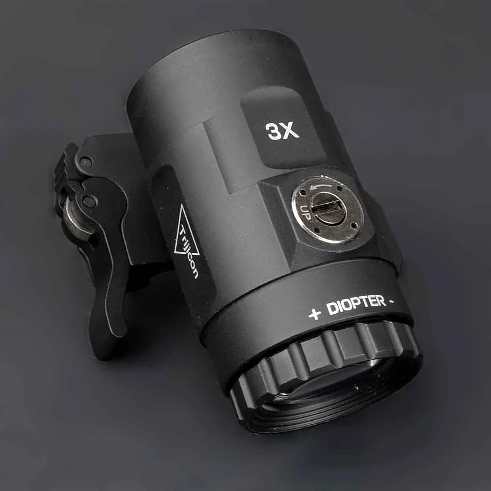 Тактический прицел с красной точкой 3x лупа подходит для прицела Aimpoint откидной на