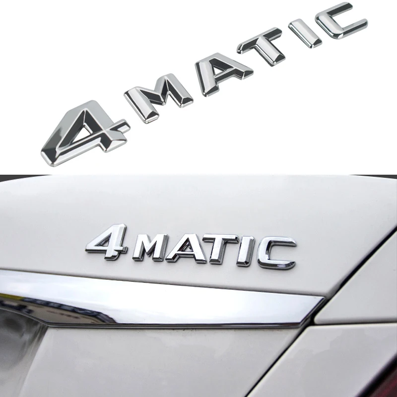 Письмо Эмблема Стикеры 4matic задняя наклейка на багажник для Mercedes Benz AMG GT C E S класс