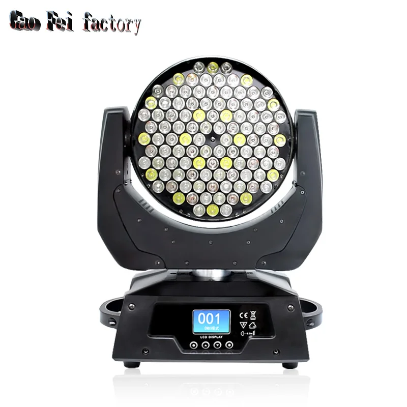 Светодиодные движущиеся головы диджейские огни классический 108X3W Лира стирка