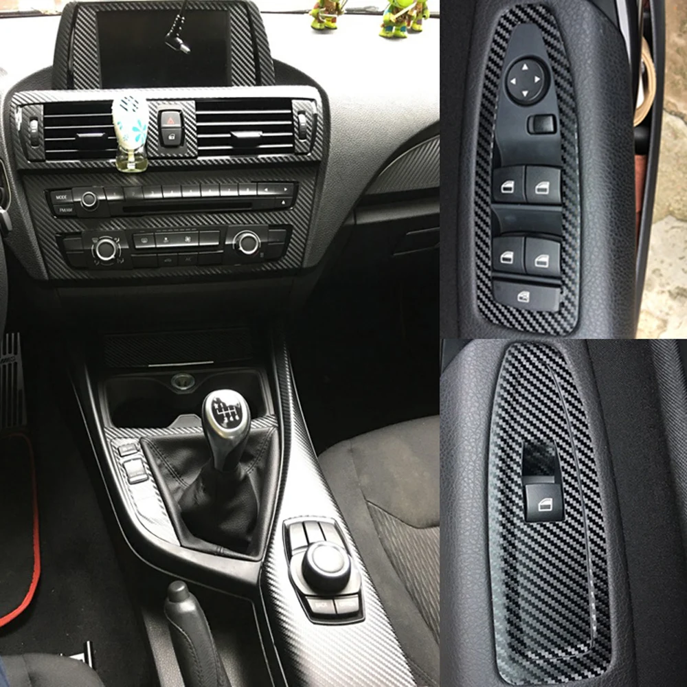 Для BMW 1 серия F20 2012-2016 интерьерная Центральная панель управления дверная ручка 5D
