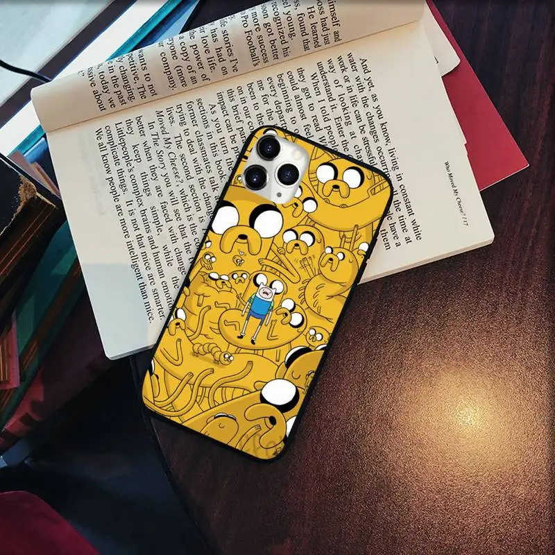 

Adventure Time Phone Cases for iPhone 11 12 pro XS MAX 8 7 6 6S Plus X 5S SE 2020 XR Soft silicone cover shell funda capa