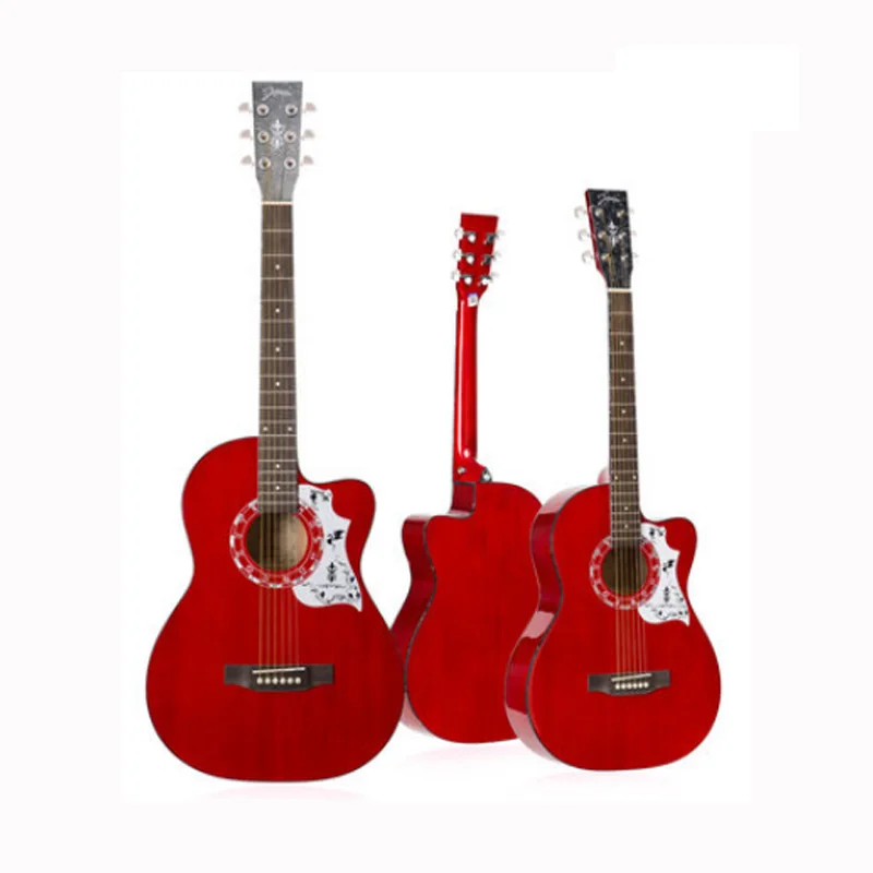 

Folk Guitar 38 Inches 21 Frets Grade Beginner Cloud Cedar Guitar Instrument