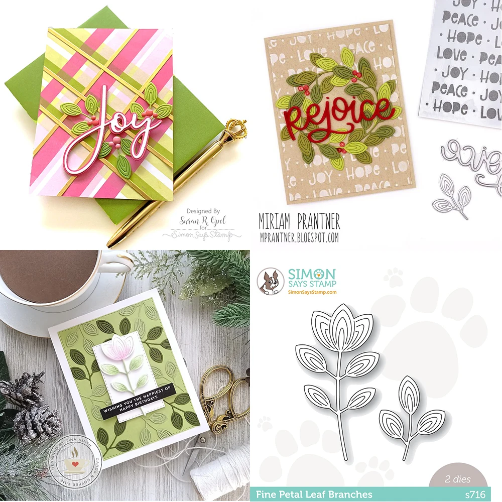 

Wafer Dies craft Metal Cutting Dies Mold Fine Petal Leaf Branchesscrapbook Cut Die Paper Craft Knife Mould Blade Punch Stencils