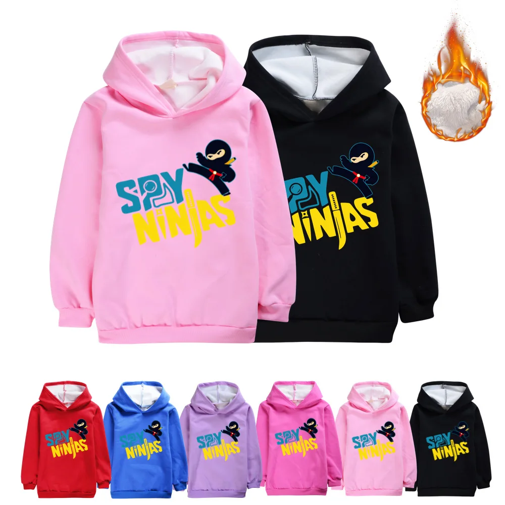 

Kids Hoody Toddler Boy 3D Winter Thick Clothes Baby Sweatshirt Velvet Clothing Boys Cashmere Warm Brushed Hoodies Tops