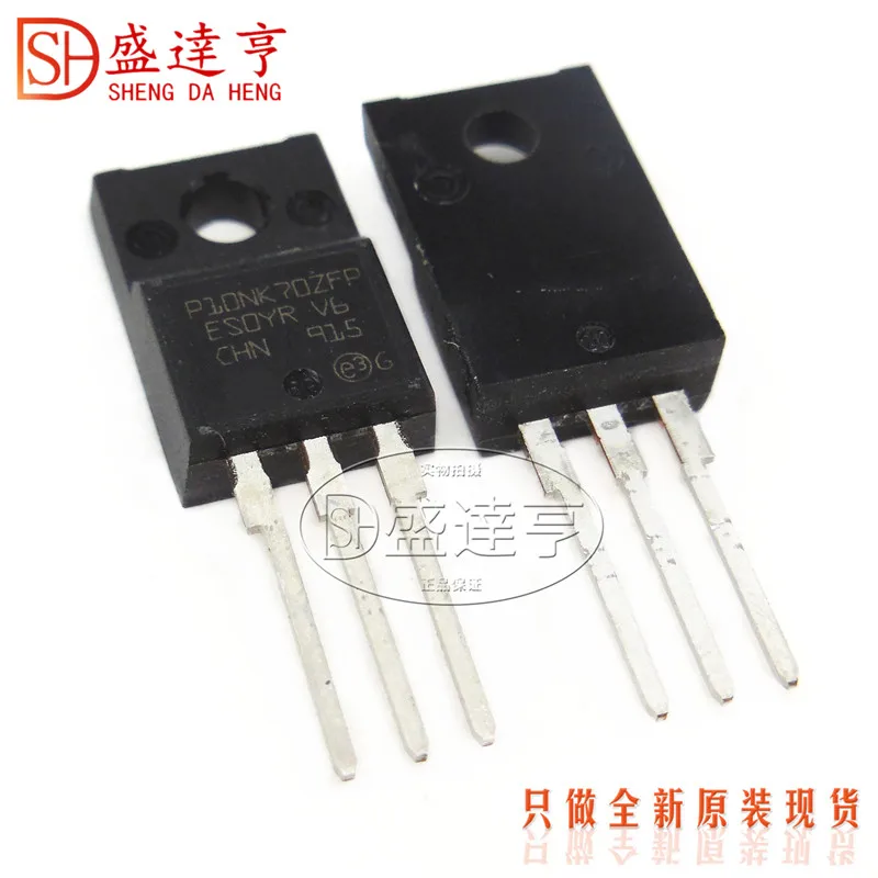 10 шт./лот STP10NK70ZFP P10NK70ZFP 8.6A600V TO-220F DIP MOSFET транзисторы | Электронные компоненты и