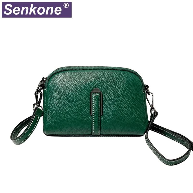 

Модная сумка через плечо из натуральной кожи, миниатюрный мессенджер на ремне для женщин, сумки для телефона с клапаном для девушек