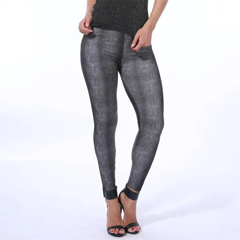 Леггинсы женские до щиколотки с принтом в ковбойском стиле | Женская одежда