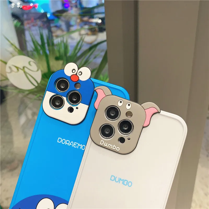 

Doraemon 3D Anime Cartoon Couple Cute Phone Case for iPhone7/8/se2/7plus/8p/xs/xsmax/xr/11pro/11promax/12/12promax/12mini