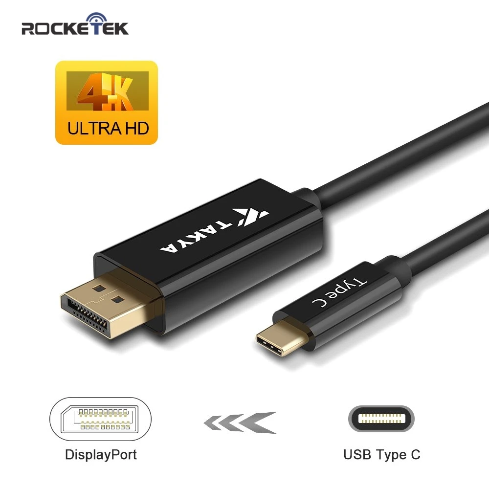 USB C к DP кабель адаптер 4K 1080P 60HZ ЗАО Тип c 2 0 Thunderbolt 3 для Macbook Huawei Mate10 Sumsang S8|Кабели VGA| |