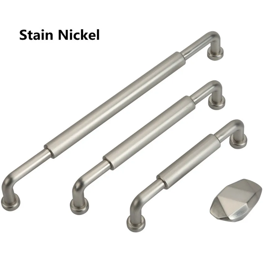 Ручка из матовой латуни для кухонного шкафа 128 мм 192 мм|Ручки шкафа| |