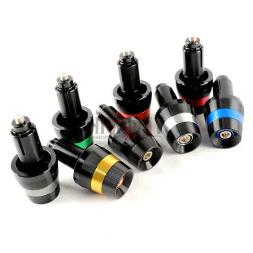 

CNC Aluminum Motorcycle Handlebar Grips Handle Bar Cap End Plugs For Yamaha TDM 900