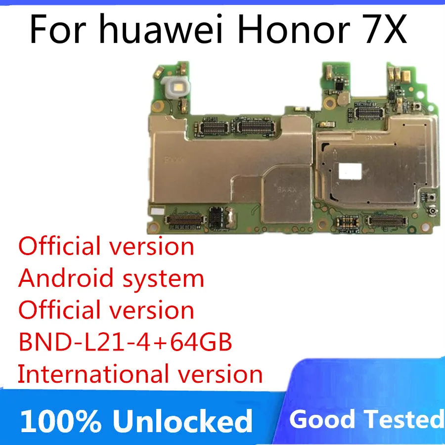 Материнская плата для huawei Честь 7X международной материнская оригинальная